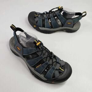 Keen Newport H2 Mens Size 11 Waterproof Trail Hiking Sandals Blue